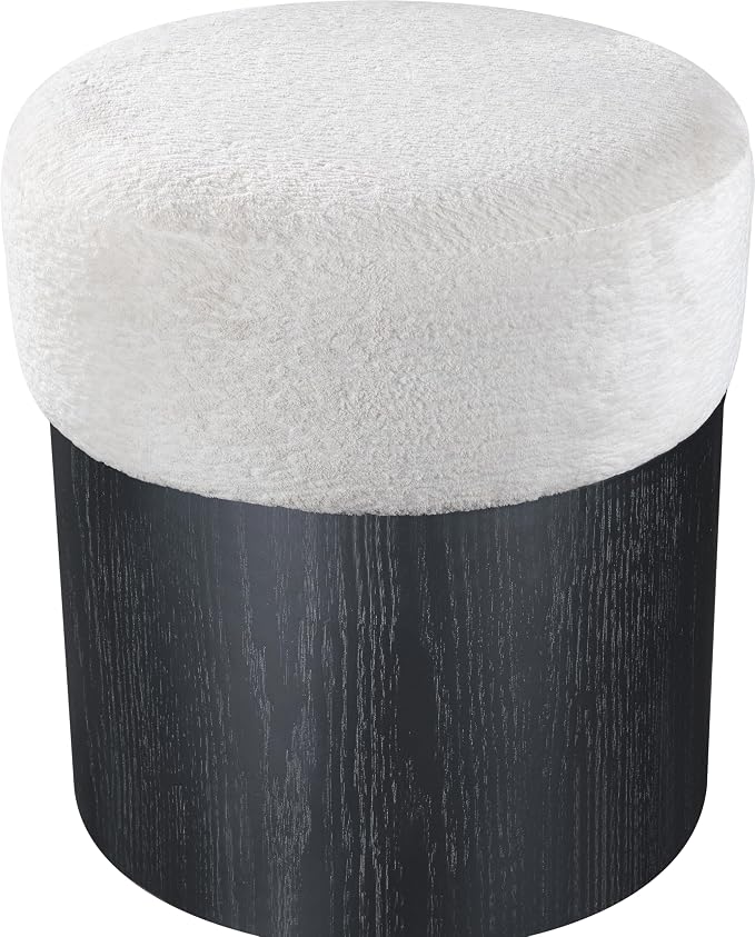 Cream / Black Finish