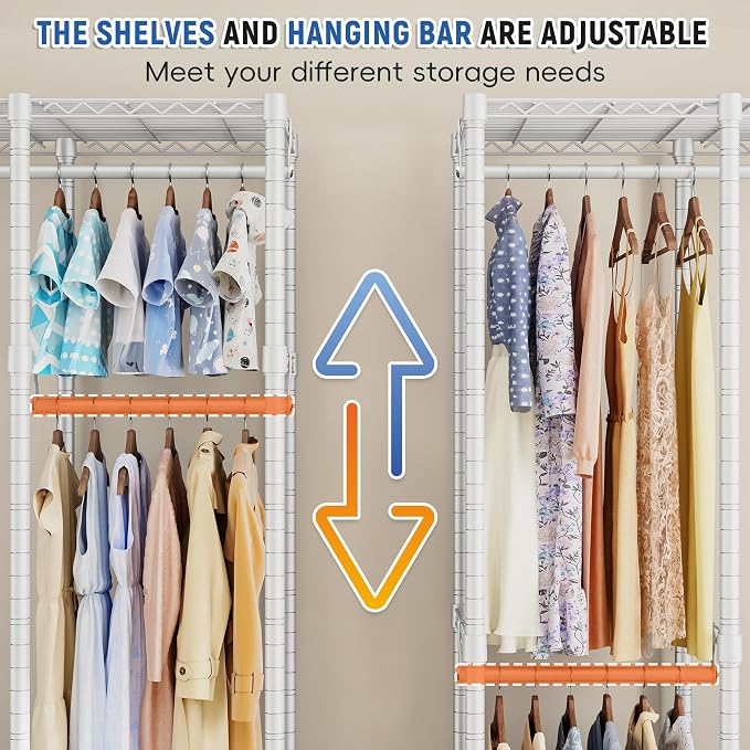 White Clothes Rack