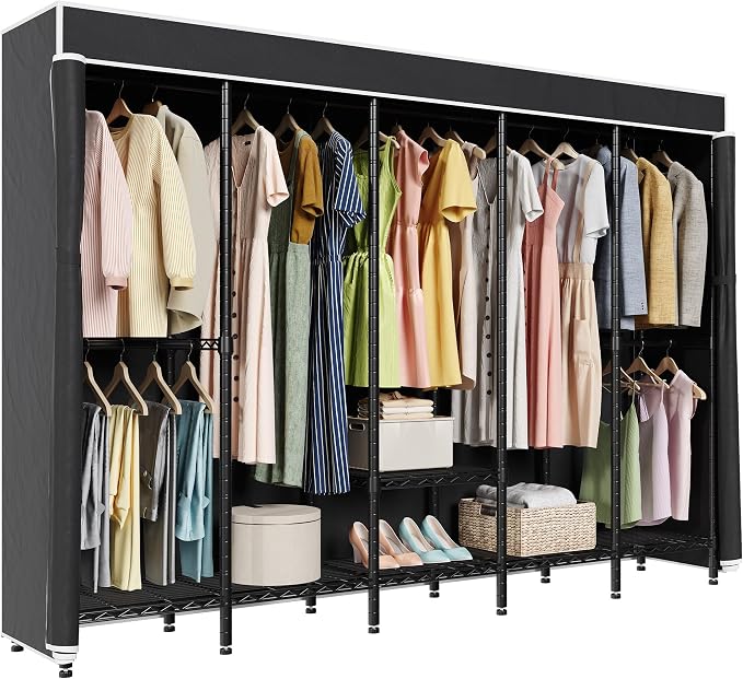Black Rack with Black Cover