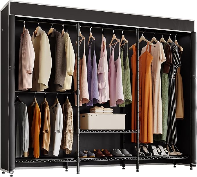 Black Rack with Black Cover