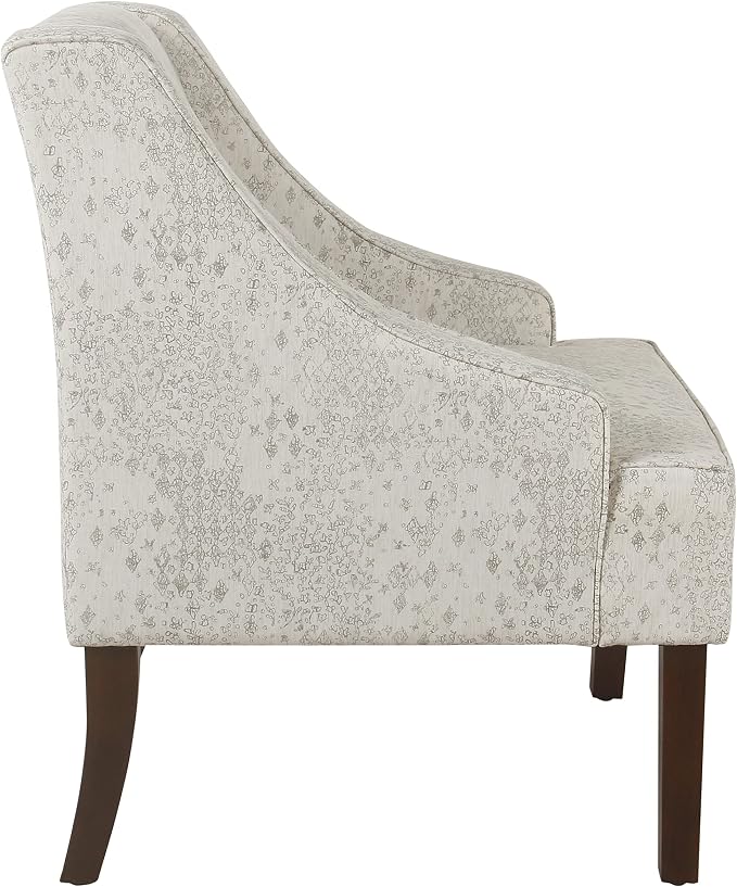 Cream and Gray Vintage Stencil