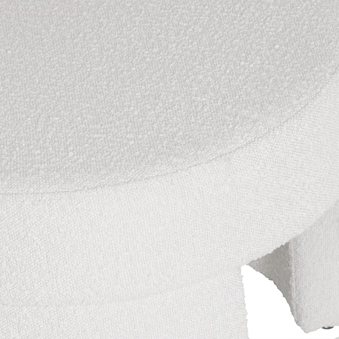 White Cream Boucle