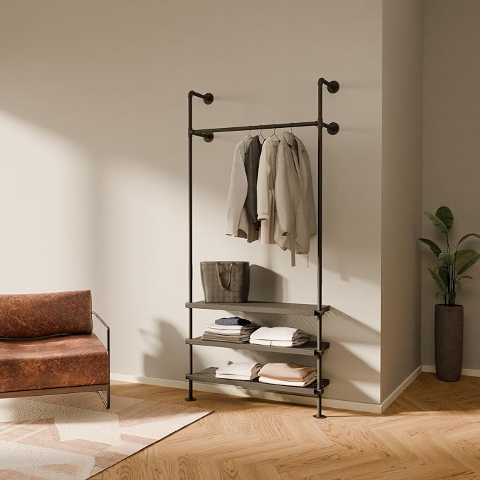3 x Metal Shelf