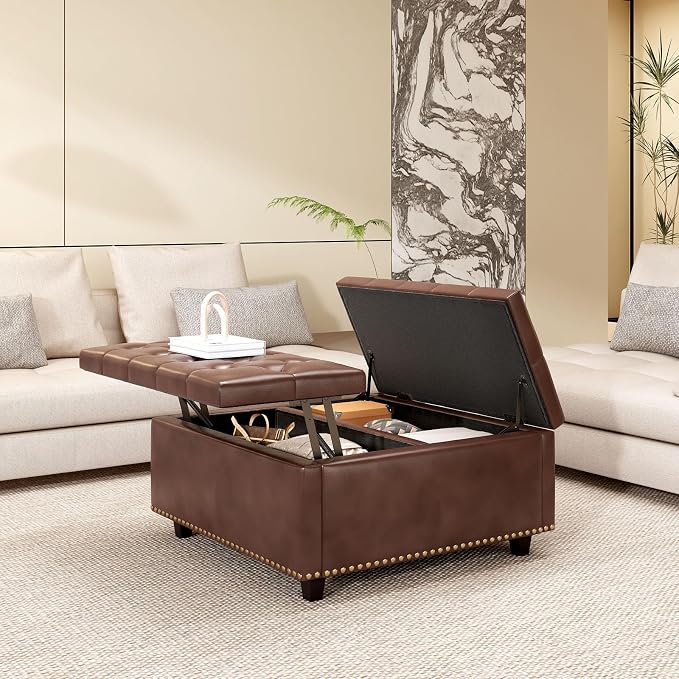 Brown Faux Leather
