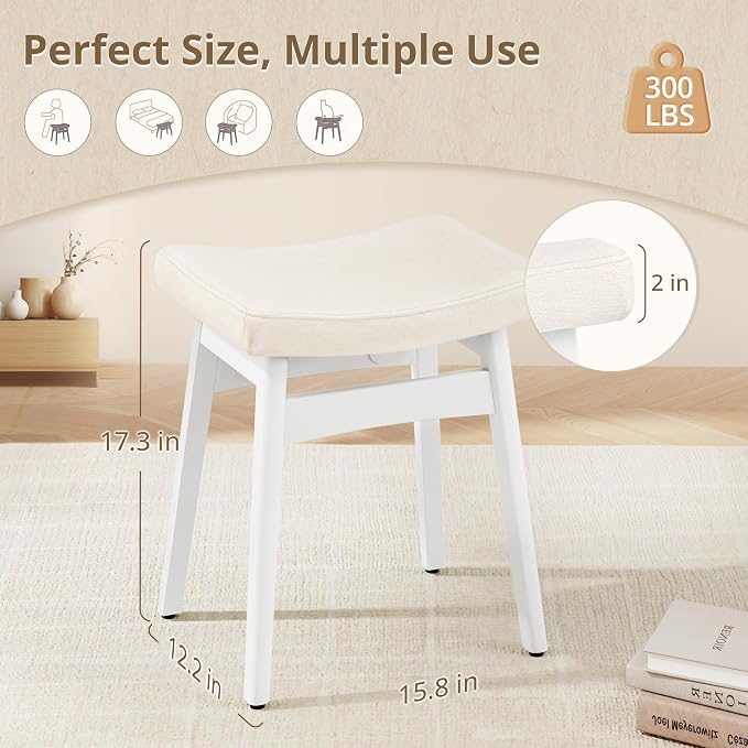 Beige Fabric With White Leg