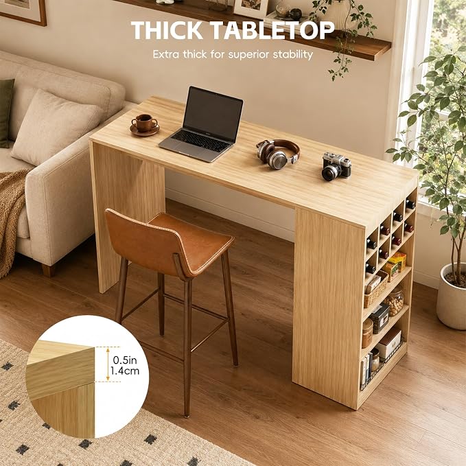 White + Walnut