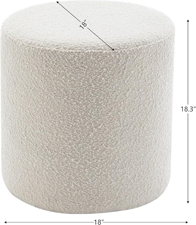 Boucle in Cream White