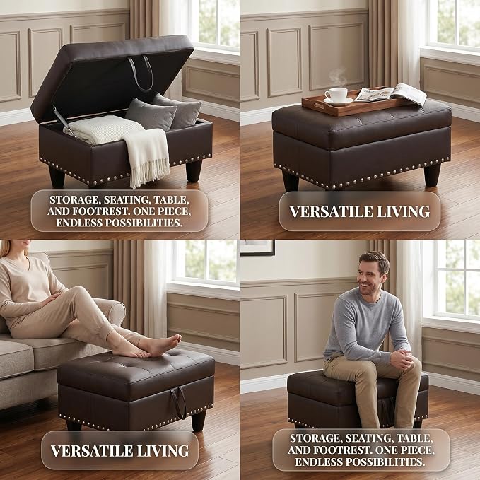 Brown,faux Leather