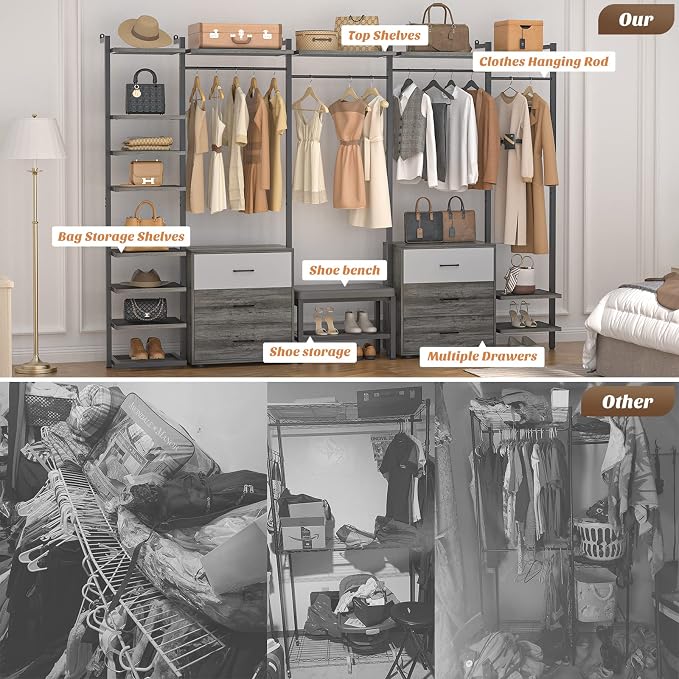 Grey Oak+Black