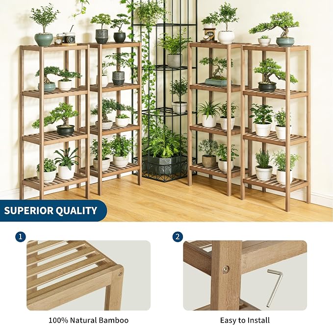 4 Tier-walnut