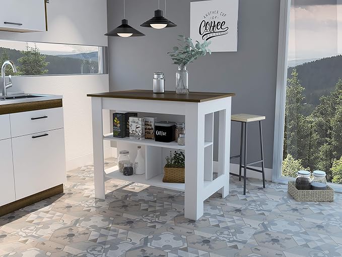 White / Walnut