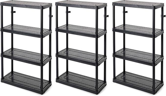 Black - 4 Shelf