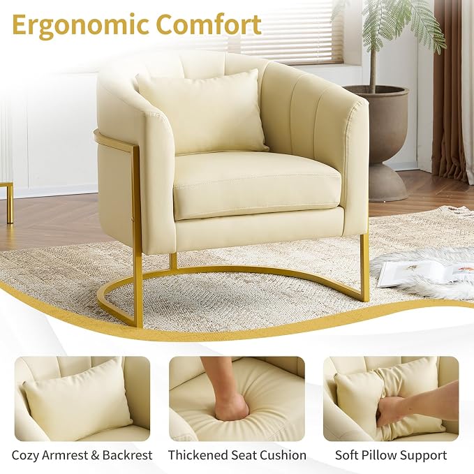 Beige(pu Leather)