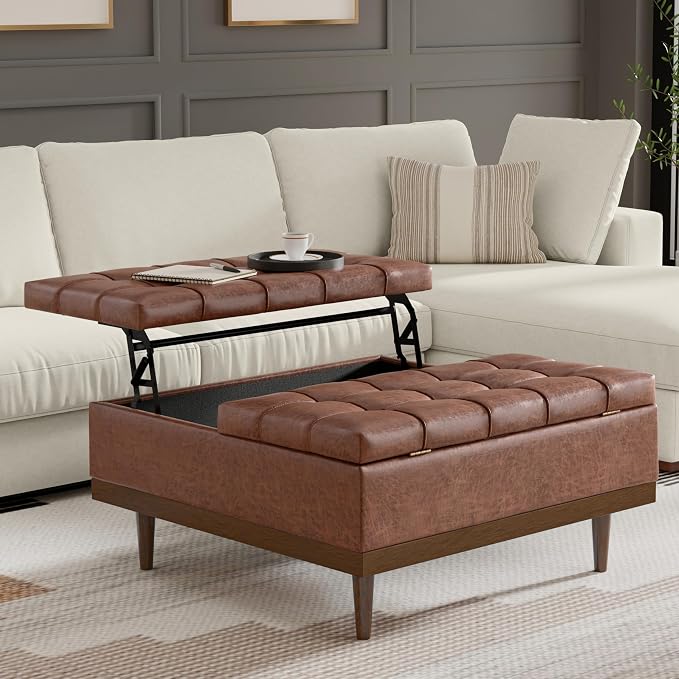 Distressed Saddle Brown
