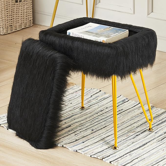 Rectangular-black/Golden