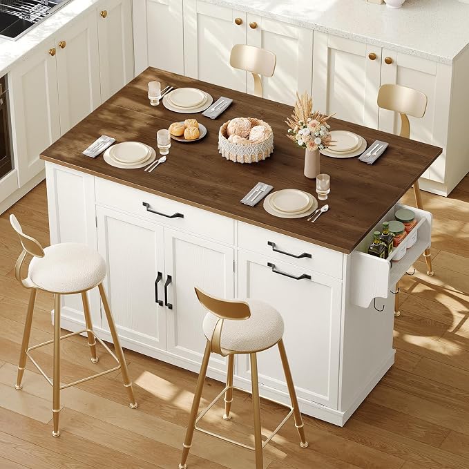 White + Walnut
