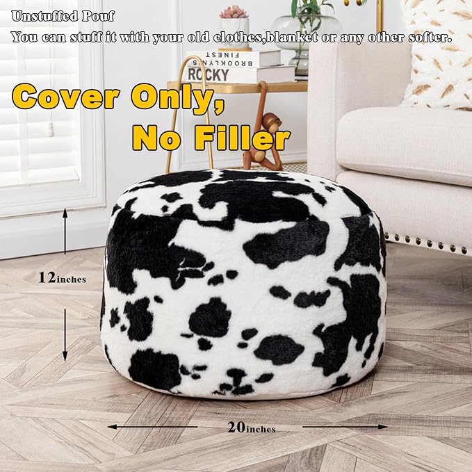 Black Cow Printed