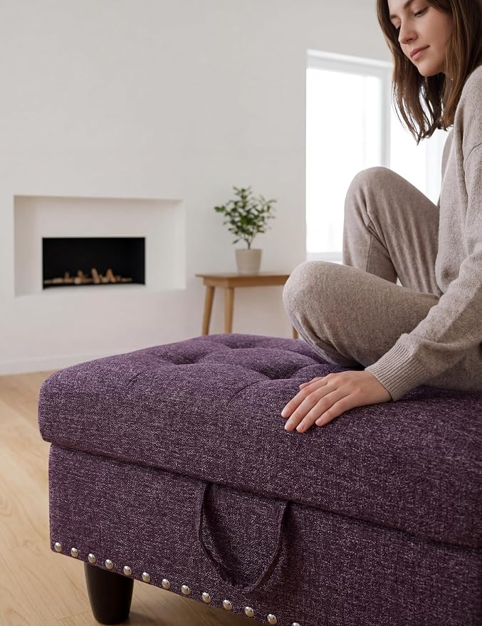 Purple-linen