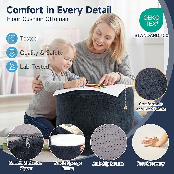 Round Blue-grey