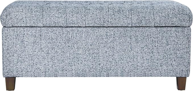 Blue Gray Woven Fabric