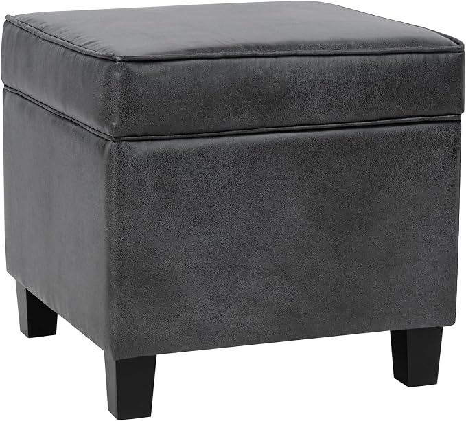 Gray Faux Leather