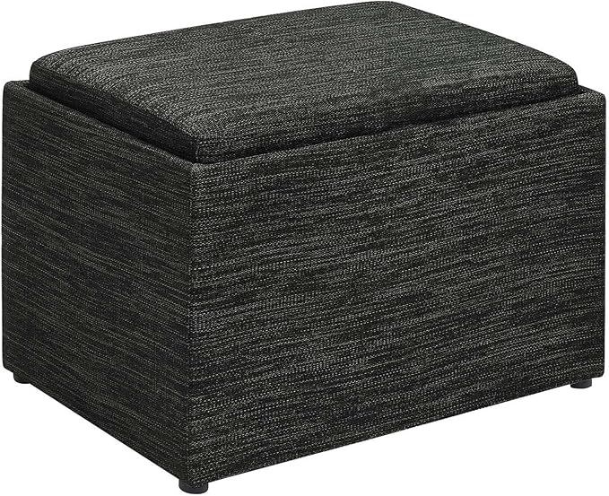 Dark Charcoal Gray Fabric