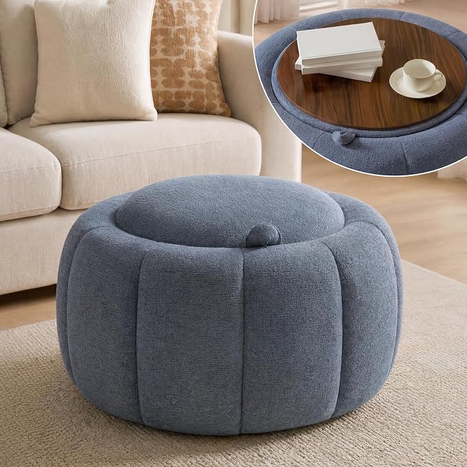 Blue-chenille