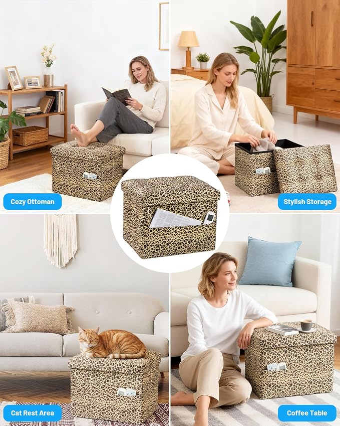 Leopard Print 2 Pack-with Side Pockets