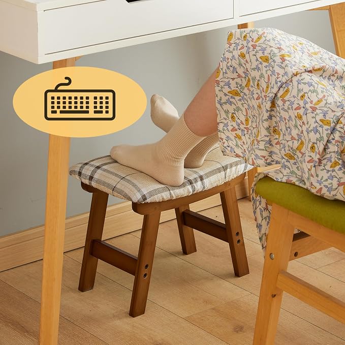 Brown Legs - Stripes Stool Surface