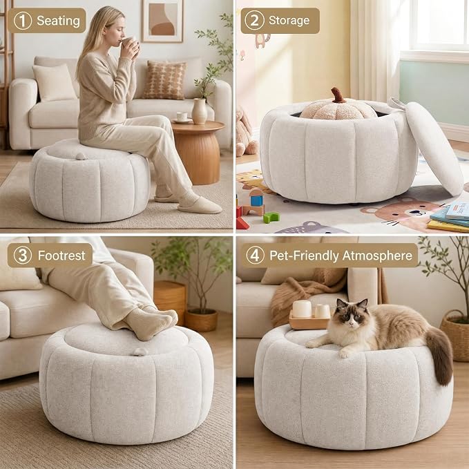Beige-chenille