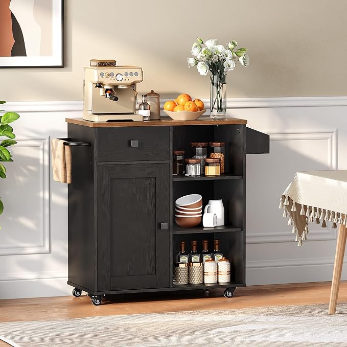 Rustic Brown + Black