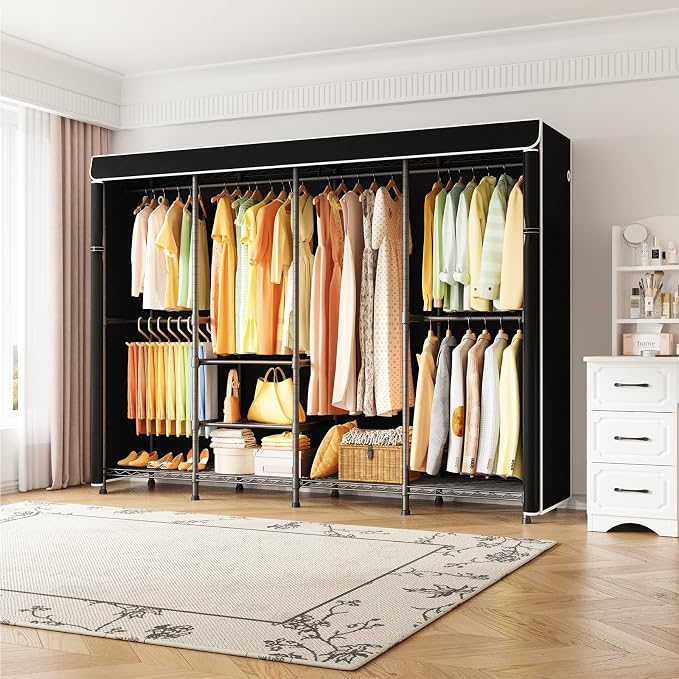 Black Rack with Black Cover