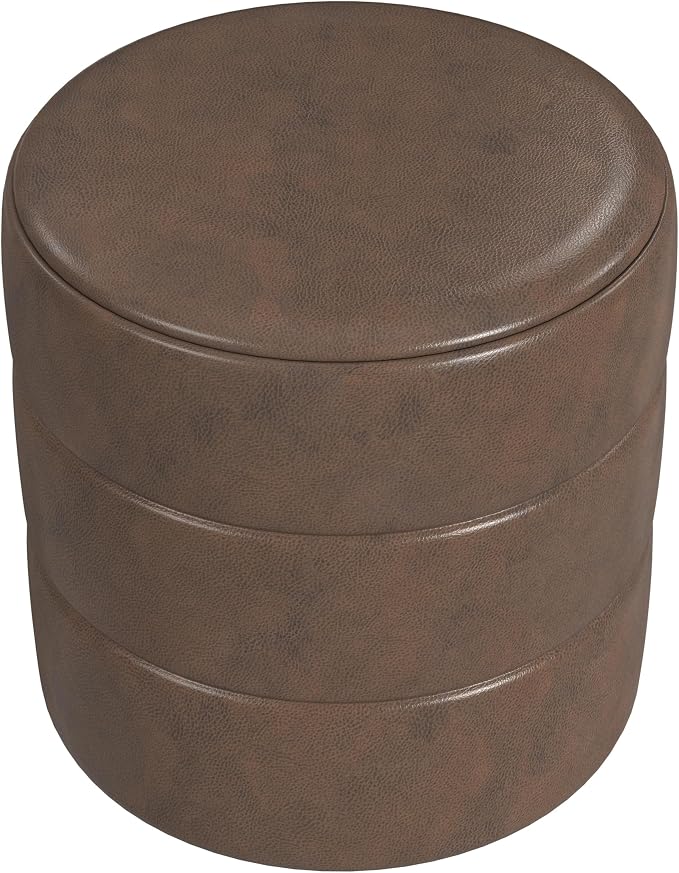 Brown Faux Leather