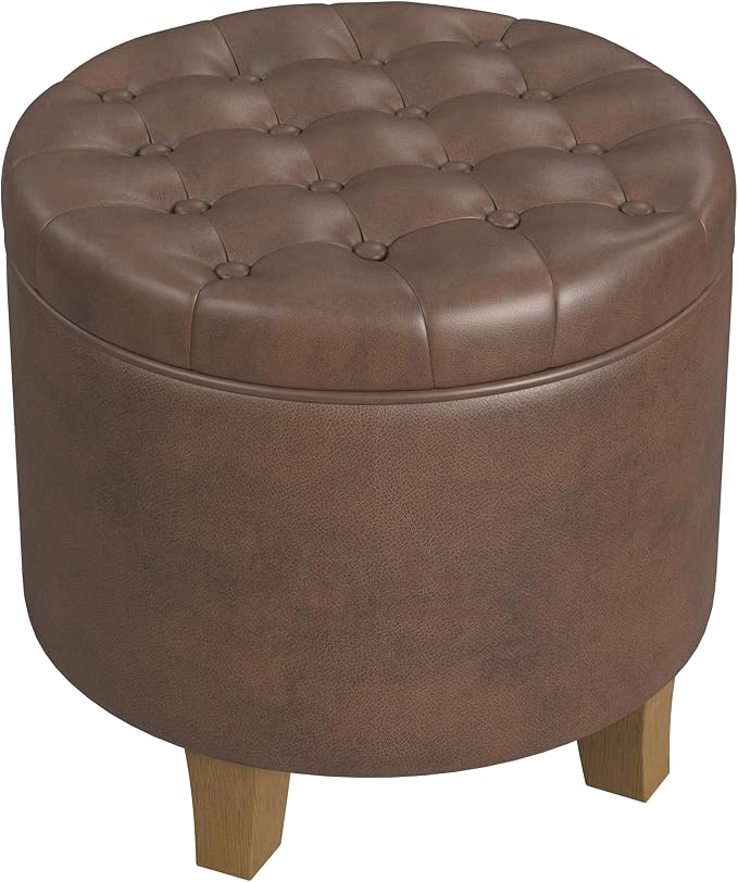 Brown Faux Leather