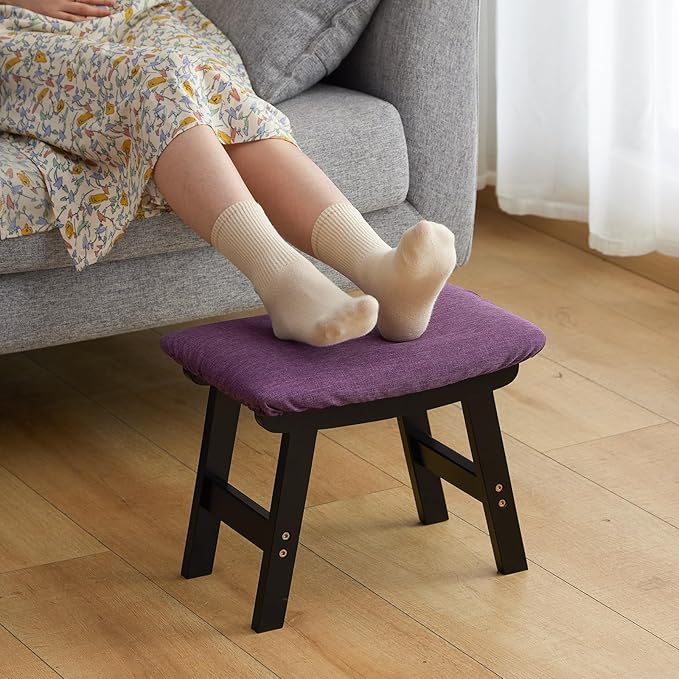 Black Legs - Purple Stool Surface