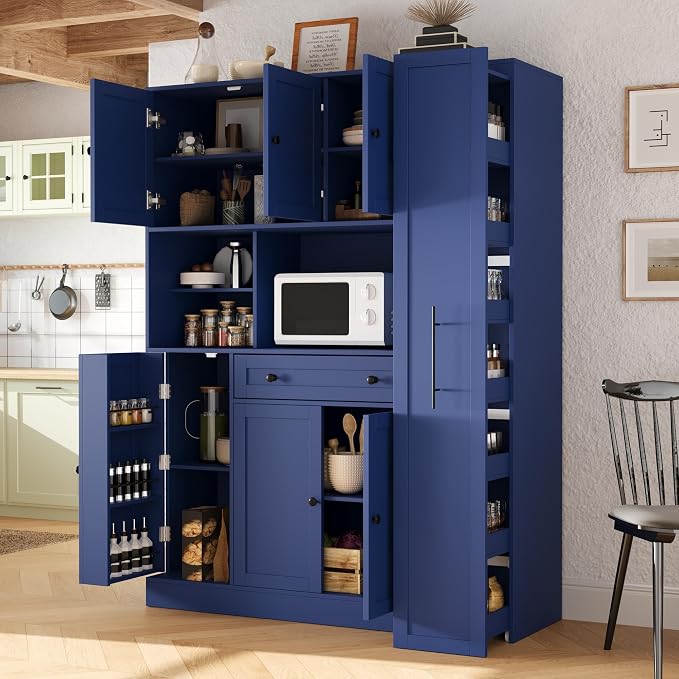 Blue + Mdf + Farmhouse
