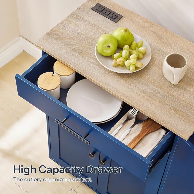 Natural + Blue