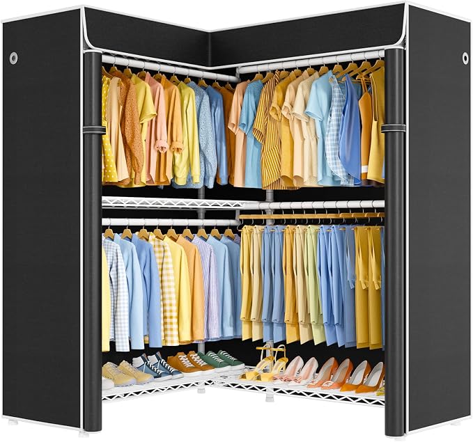 White Rack with Black Cover