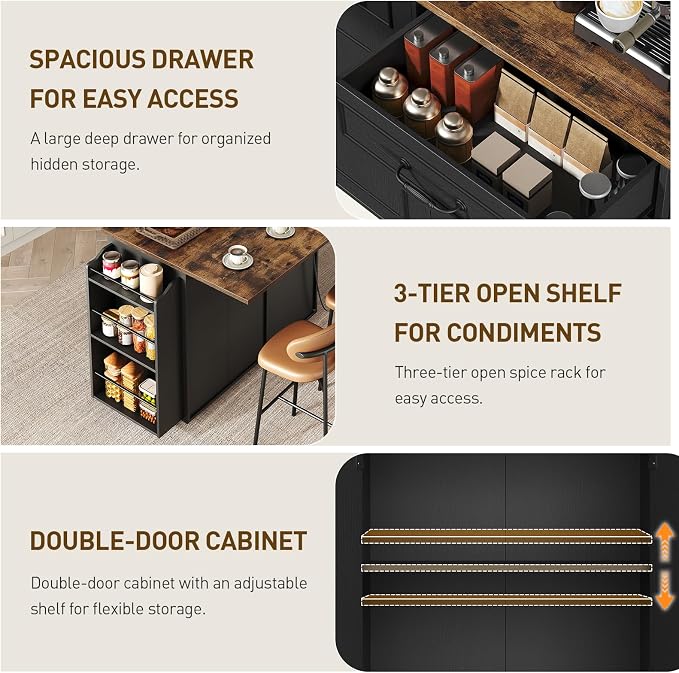 Black + Rustic Brown