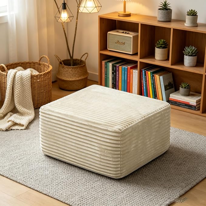 Beige + Plush+spring + Foam