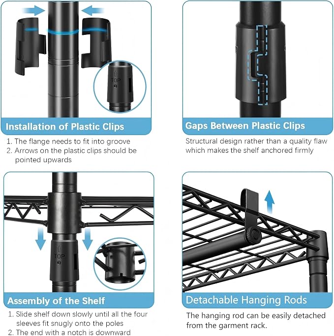 Black Rack With Grey Cover