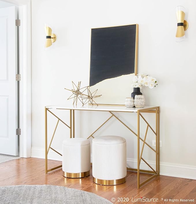 Pleated Cream Velvet