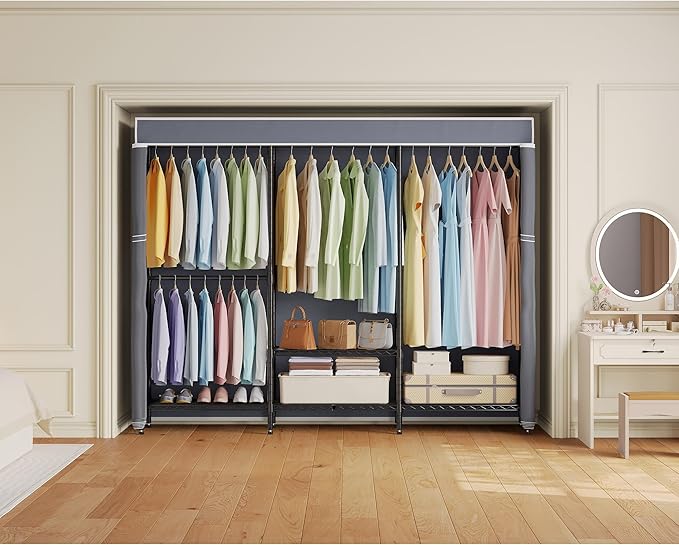 Black Rack with Grey Cover