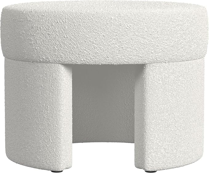 White Cream Boucle