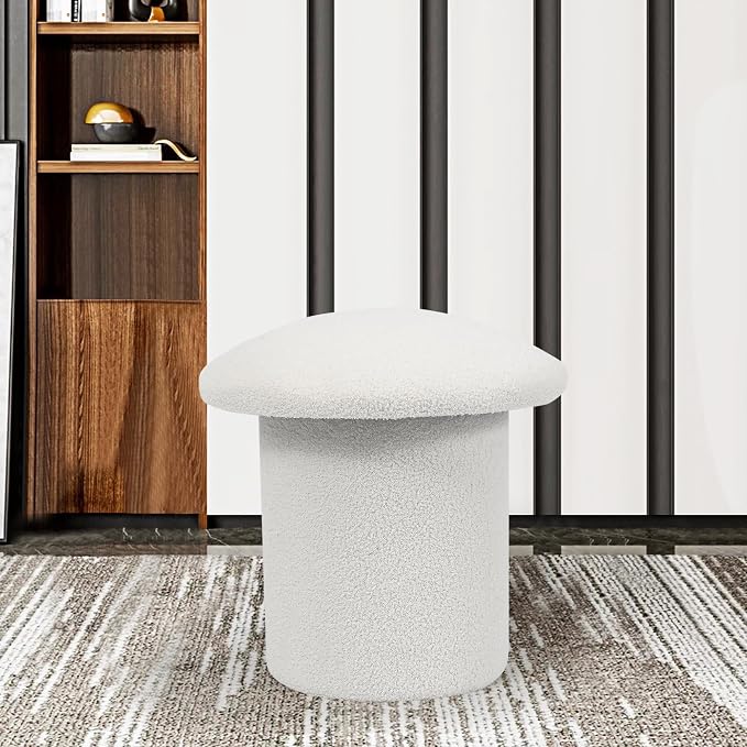White, Mushroom