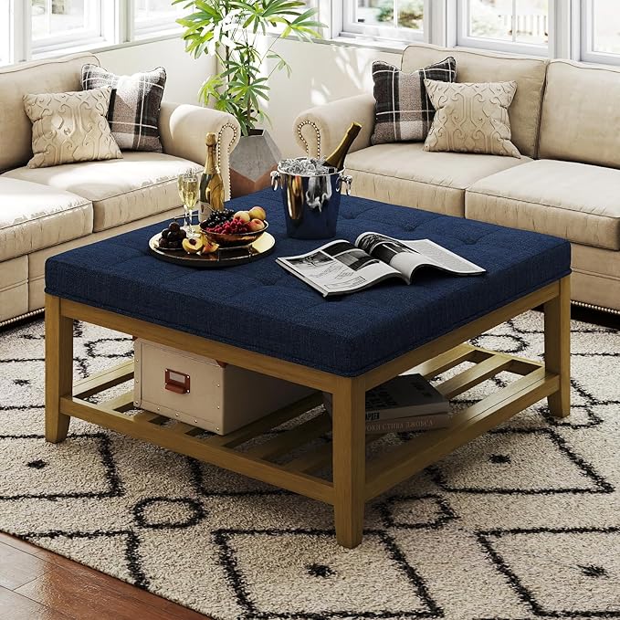 Navy Blue Coffee Table