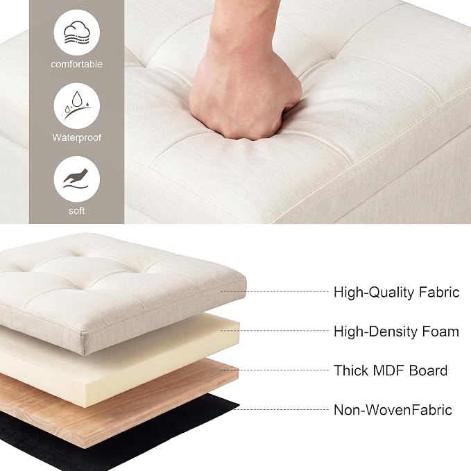 Cream White With Tray
