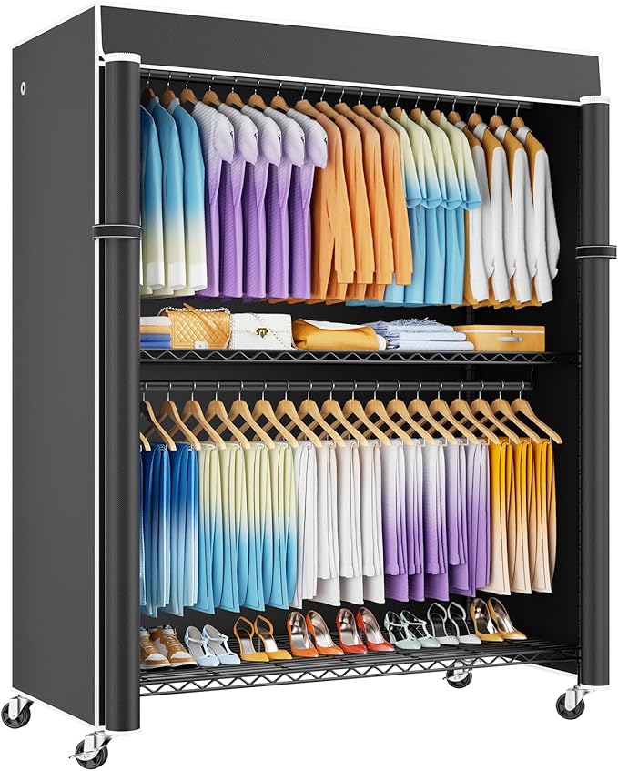 Black Rack with Black Cover