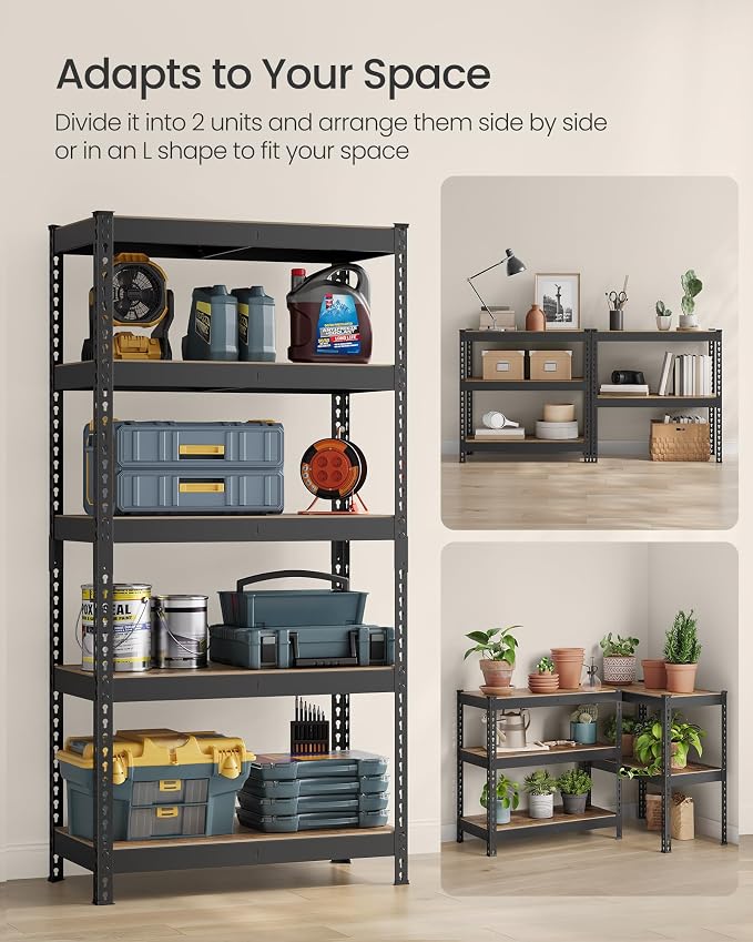 Black + Rustic Brown