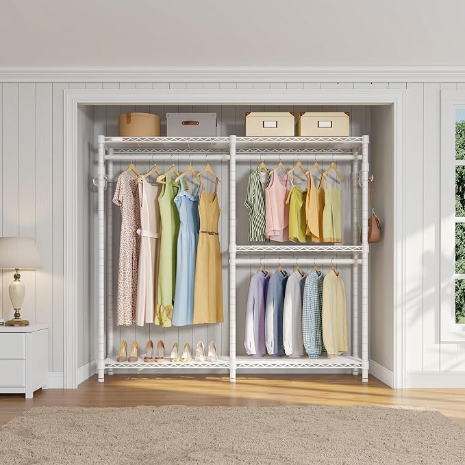 White Rack with Black Cover